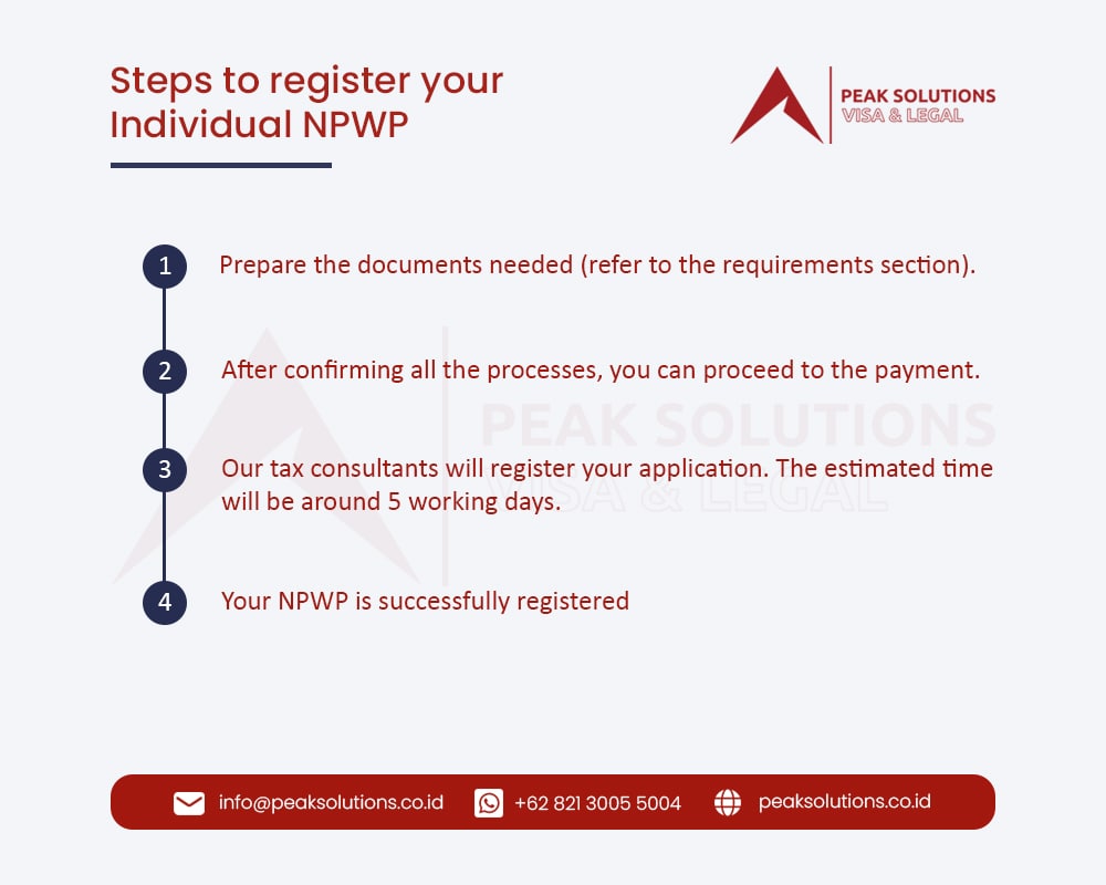 Tax Accounting Services Individual NPWP Registration