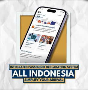 All Indonesia passenger declaration system logo